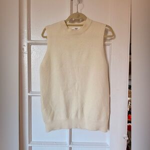 Frankie Shop Cream Vest